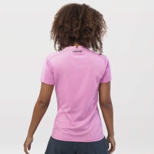 Head Tennis-Shirt Play Tech Uni (Mesh-Einsätze) pink Damen