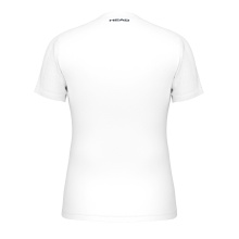 Head Tennis-Shirt Play Tech Uni (Mesh-Einsätze) weiss Damen