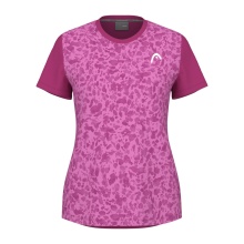 Head Tennis-Shirt Tie-Break II 2024 (atmungsaktiv, schnell trocknend) pink Damen