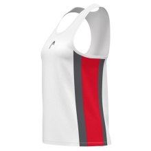 Head Tennis-Tank Club 25 Tech Tank Top (Racer Back) 2025 weiss/rot Damen