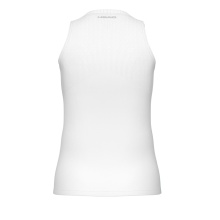 Head Tennis-Tank Top Performance 2024 (Polyester-Jacquard, V-Ausschnitt) weiss/navyblau Damen