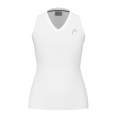 Head Tennis-Tank Top Performance 2024 (Polyester-Jacquard, V-Ausschnitt) weiss Damen