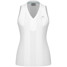 Head Tennis-Tank Top Performance (schnelltrocknend, V-Ausschnitt) 2025 weiss Damen