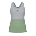 Head Tennis-Tank Top Play Tech - grün/grau/weiss Damen