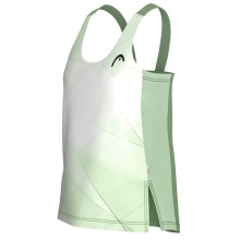 Head Tennis-Tank Top Spirit (100% Polyester) 2025 weiss/grün Damen