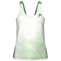 Head Tennis-Tank Top Spirit (100% Polyester) 2025 weiss/grün Damen