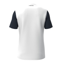 Head Tennis-Tshirt Club 25 Tech (feuchtigkeitsabsorbierend) 2025 weiss/navyblau Herren