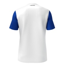 Head Tennis-Tshirt Club 25 Tech (feuchtigkeitsabsorbierend) 2025 weiss/royalblau Herren