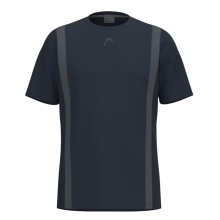 Head Tennis-Tshirt Club 25 Tech (feuchtigkeitsabsorbierend) 2025 navyblau Herren