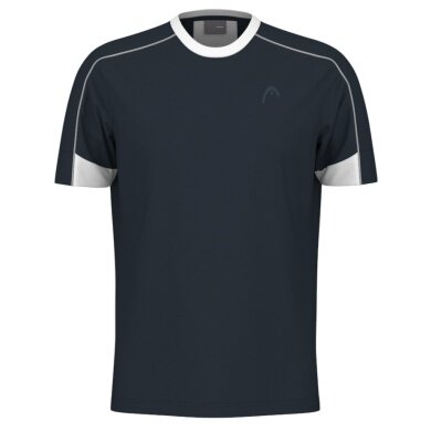 Head Tennis-Tshirt Play Tech (Moisture Transfer Microfiber Technologie) 2025 navyblau Herren