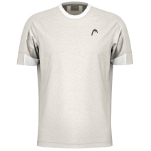 Head Tennis-Tshirt Play Tech (Moisture Transfer Microfiber Technologie) 2025 grau Herren