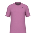 Head Tennis-Tshirt Play Tech Uni (Mesh-Einsätze) pink Herren