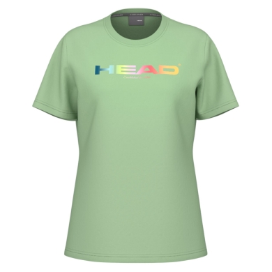 Head Tennis-Tshirt Rainbow (Mischgewebe) 2025 grün Damen