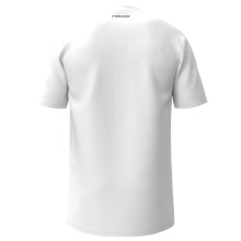 Head Tennis-Tshirt Simple (100% Polyester) 2025 weiss Herren