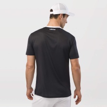 Head Tennis-Tshirt Slice 2024 (atmungsaktiv, Mesh-Einsätze) schwarz Herren