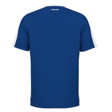 Head Tennis-Tshirt Slice 2024 (atmungsaktiv, Mesh-Einsätze) royalblau Herren