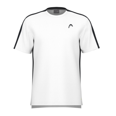 Head Tennis-Tshirt Slice 2024 (atmungsaktiv, Mesh-Einsätze) weiss Jungen