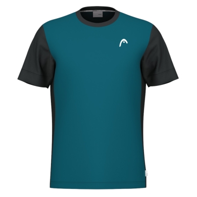 Head Tennis-Tshirt Slice (feuchtigkeitsabsorbierend) 2025 tealblau Herren