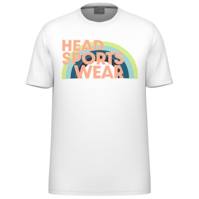 Head Tennis-Tshirt Vision (feuchtigkeitsabsorbierend) 2025 weiss Herren