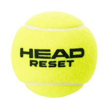 Head Tennisbälle Reset (drucklos, Ballmaschine) gelb <b>72er im Polybag</b>