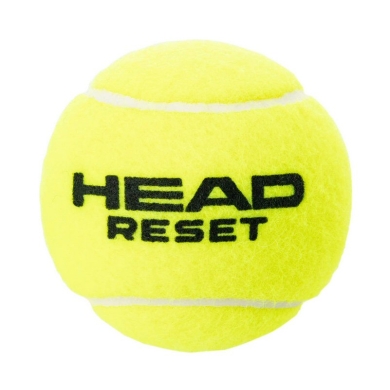 Head Tennisball Reset (drucklos) gelb - <b>1 Ball</b>