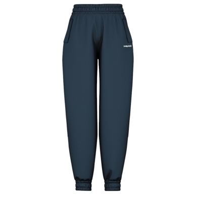 Head Tennishose Breaker Pant (elastischer Bund) 2025 lang navyblau Damen