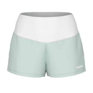 Head Tennishose Dynamic Short (mit Innenhose, 4-Wege-Stretch) kurz hellblau Damen