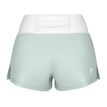 Head Tennishose Dynamic Short (mit Innenhose, 4-Wege-Stretch) kurz hellblau Damen