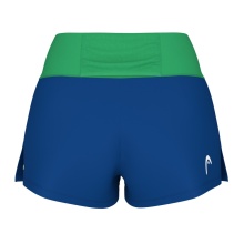 Head Tennishose Dynamic Short (mit Innenhose, 4-Wege-Stretch) kurz royalblau Damen