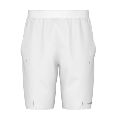 Head Tennishose Performance Short 2024 (4-Wege-Stretch, feuchtigkeitsabsorbierend) kurz weiss Herren