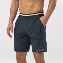 Head Tennishose Performance Short 2024 (4-Wege-Stretch, feuchtigkeitsabsorbierend) kurz navyblau Herren