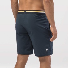 Head Tennishose Performance Short 2024 (4-Wege-Stretch, feuchtigkeitsabsorbierend) kurz navyblau Herren