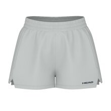 Head Tennishose Play Short (elastischer Bund) kurz grau Damen