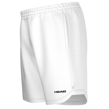 Head Tennishose Power Short (4-Wege-Stretch, feuchtigkeitsabsorbierend) 2025 kurz weiss Herren