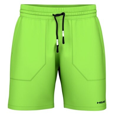 Head Tennishose Power Shorts (4-Wege-Stretch, Mischgewebe) 2025 kurz grün Herren