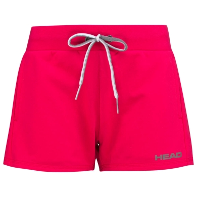 Head Tennishose Short Club Ann kurz magenta Mädchen