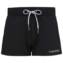 Head Tennishose Short Club Ann (elastischer Bund) kurz schwarz Damen