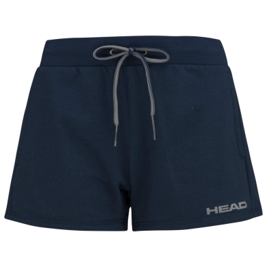 Head Tennishose Short Club Ann (elastischer Bund) kurz dunkelblau Damen