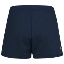 Head Tennishose Short Club Ann (elastischer Bund) kurz dunkelblau Damen