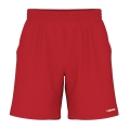 Head Tennishose Short Power 2024 (4-Wege-Stretch) kurz rot Herren