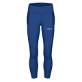 Head Tennishose Tech Tight 2024 (hoher Bund, elastisches Material) lang royalblau Damen