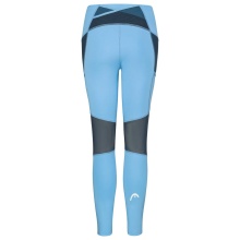 Head Tennishose Tech Tight 2023 (mit Seitentaschen, elastisches Material) lang elektrikblau Damen