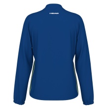 Head Tennisjacke Breaker Full Zip 2024 (Moisture Transfer Microfiber Technologie) royalblau Damen