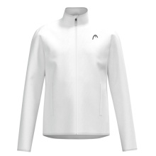 Head Tennisjacke Club 25 Full Zip (Moisture Transfer Microfiber Technologie) 2025 weiss Herren