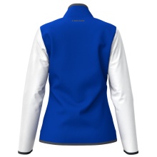 Head Tennisjacke Club 25 Full Zip (Moisture Transfer Microfiber Technologie) 2025 royalblau/weiss Damen