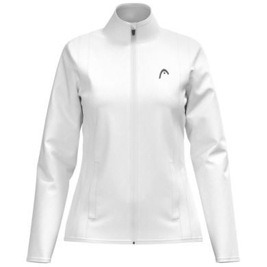 Head Tennisjacke Club 25 Full Zip (Moisture Transfer Microfiber Technologie) 2025 weiss Damen