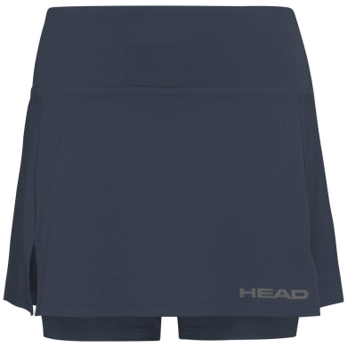 Head Tennisrock mit Innenhose Club Basic navyblau Damen