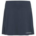 Head Tennisrock mit Innenhose Club Basic 2023 (elastischer Bund) navyblau Damen