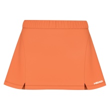 Head Tennisrock Dynamic (elastischer Bund) 2025 orange Damen