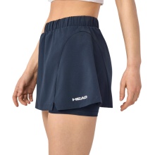 Head Tennisrock Dynamic (elastischer Bund) 2025 navyblau Damen